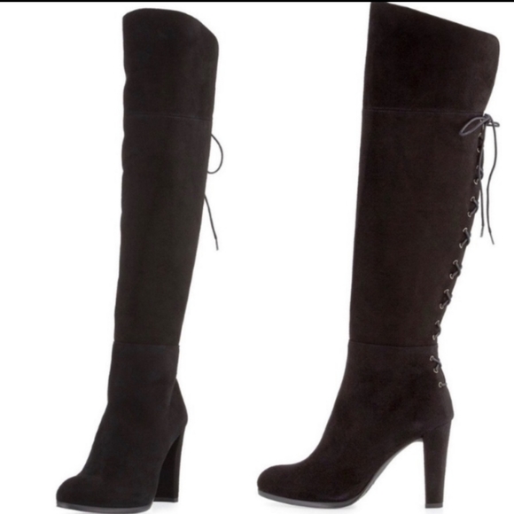 Stuart Weitzman Shoes - Stuart Weitzman Suede Over the Knee Boots size 7.5